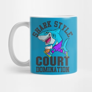 i love court basketball Mug